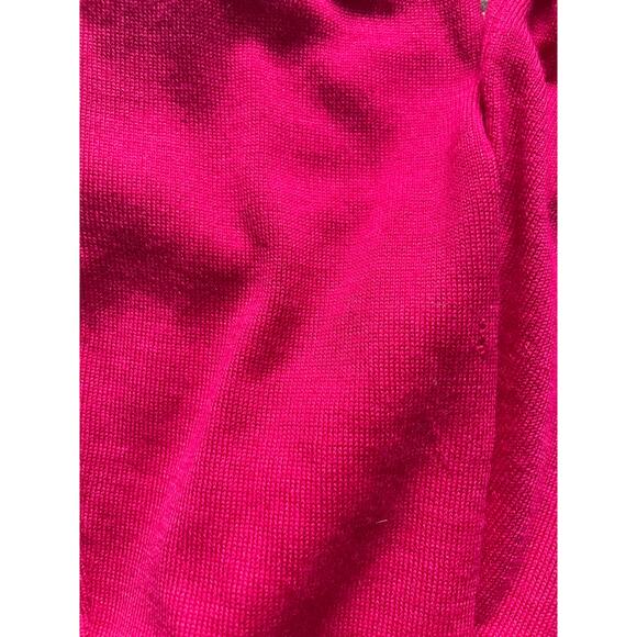 Banana Republic Merino Wool Red/Pink V Neck Sweater Size Small Womens/Teens - Picture 9 of 10